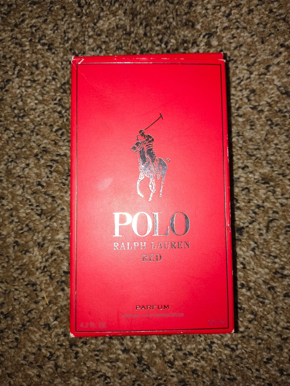 Ralph Lauren Polo Red Box with Silver Logo